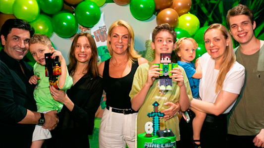 Linda festa do Francisco, sobrinho da Ana Hickmann, no Planeta kids Butantã