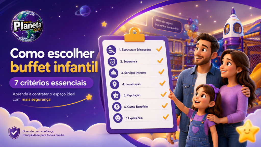 Como escolher buffet infantil 7 critérios essenciais